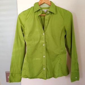 Banana Republic Green Blouse